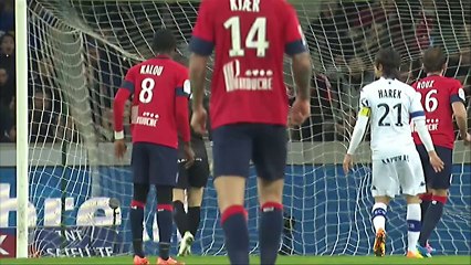 Salomon Kalou marque d'une SUPERBE frappe en lob- LOSC Lille - SC Bastia - (2-1) - 15/12/13 (LOSC - SCB)