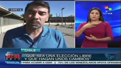 Abstencionismo marca la mitad de la jornada electoral en Chile