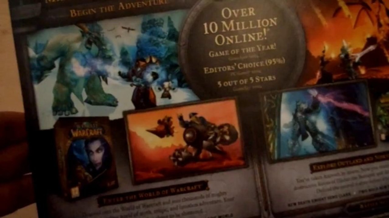 World of Warcraft Battle Chest Unboxing