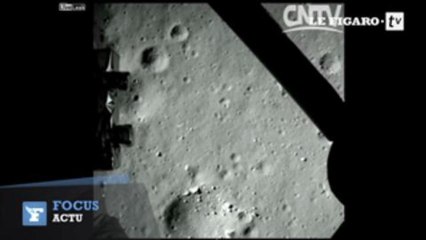 L'alunissage de la sonde chinoise filmé par caméra embarquée
