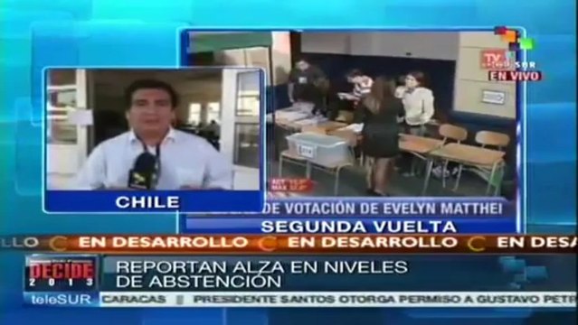 Los grandes ausentes de comicios chilenos han sido los jóvenes