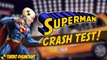 SUPERMAN CRASH TEST - TURBO DISMOUNT !