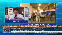 Inicia etapa de escrutinio en elecciones chilenas por la presidencia