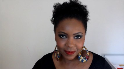 Naturi Ebene tuto: smoky eyes noir pour peau noire