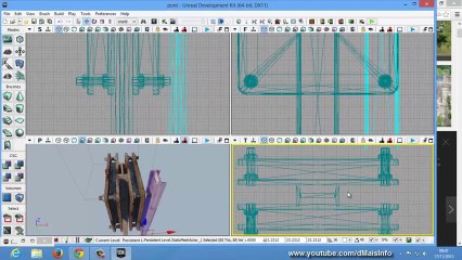 Tutorial Unreal Engine 3 - Level Design - 01 - Ponte de ferro