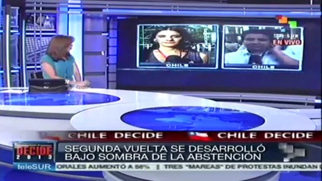 Chile: Bachelet vence a Matthei con una amplia ventaja en elección