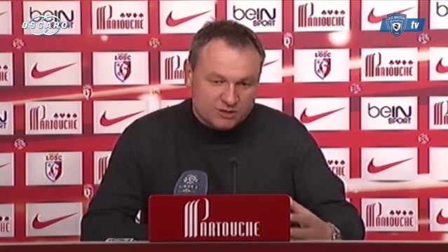 L1 / 2013-14 : Lille 2-1 Bastia : réaction de F. Hantz