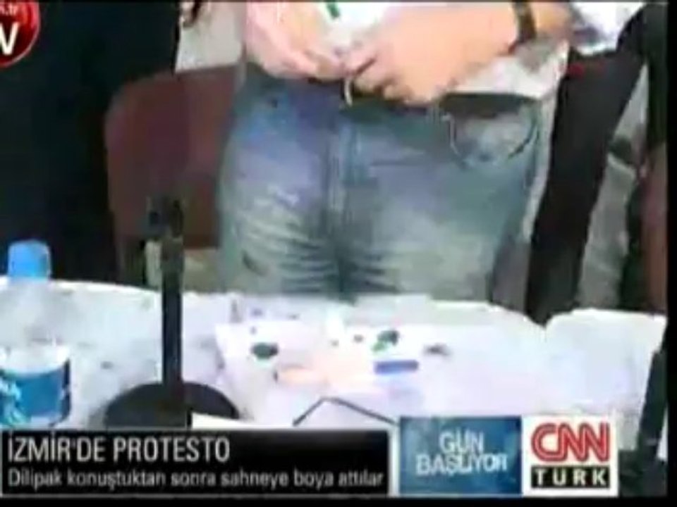 Dilipak, Kentel, Margulies (Yetmez Ama Evet) Boyalı Protesto