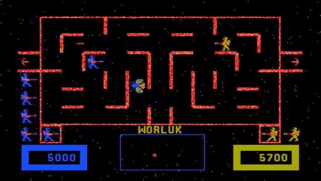 [Arcade Mame] Wizard of Wor By Midway