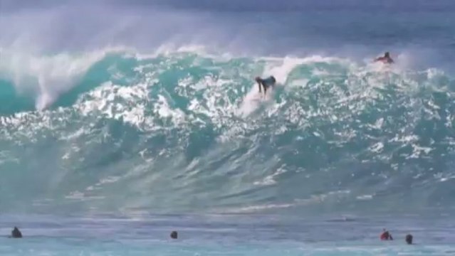 Surf - Slater and Fanning celebran en Hawaii