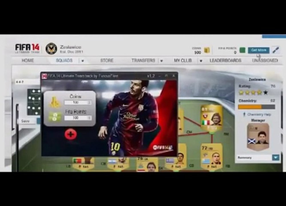 FIFA 14 - Ultimate Team  Free coin generator 100% WORKING