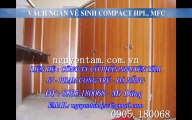 Vách ngăn vệ sinh compact, MFC tại Đà Nẵng - Miền trung(0905.180068)