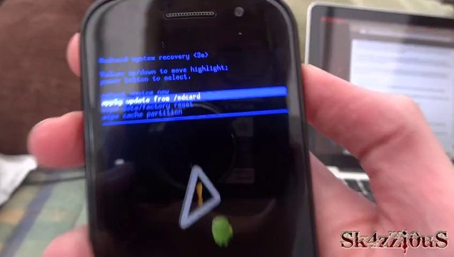 How to manually update your Android Smart Phone and look like a NOOB - Vlog Day 154 09/01/2012