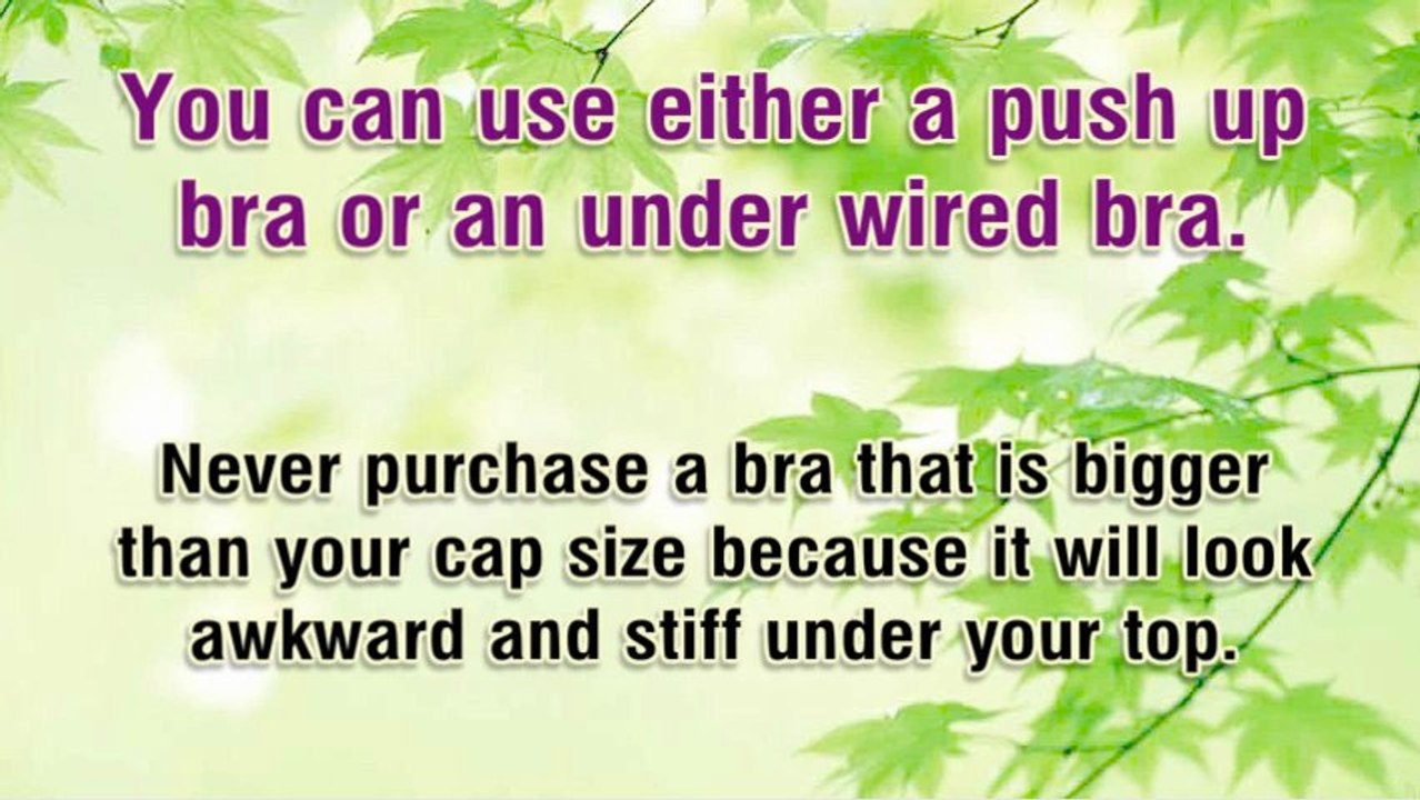 Fashion Tips to Make Your Boobs Look Bigger