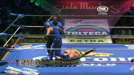 Rey Cometa vs. Puma King (Mask vs. Mask) - CMLL 79th Anniversary