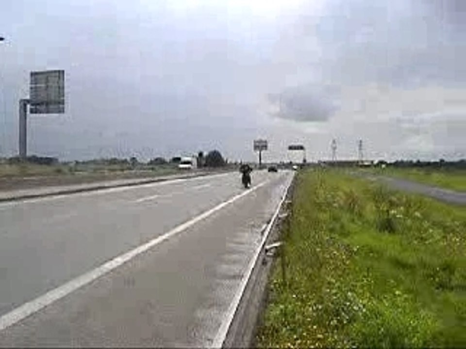pierre en KTM sur la RN