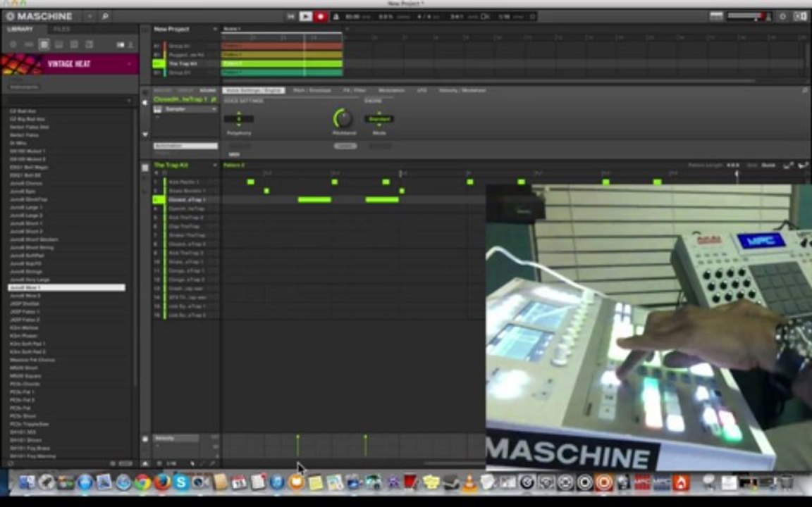 NATIVE INSTRUMENTS MASCHINE STUDIO  7 AKAI MAX49 PART 3