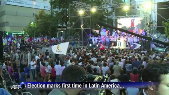 Bachelet wins Chile presidential run-off