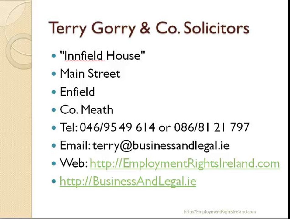 How to Draft a Contract of Employment-Express Terms