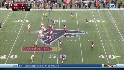 QB Cousins to WR Garcon, 53-yd, pass, TD