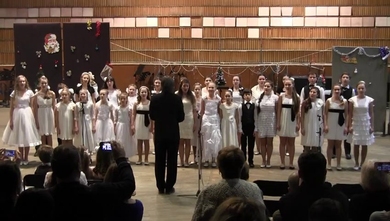 Silent Night, Тихая ночь, Douce Nuit   Детский Хор Радио и телевидение, новогодний праздник в телеканале "Россия - Культура"