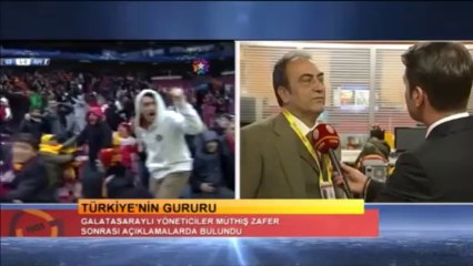 RÖPORTAJ - JUVENTUS MAÇ SONU YÖNETİCİLER