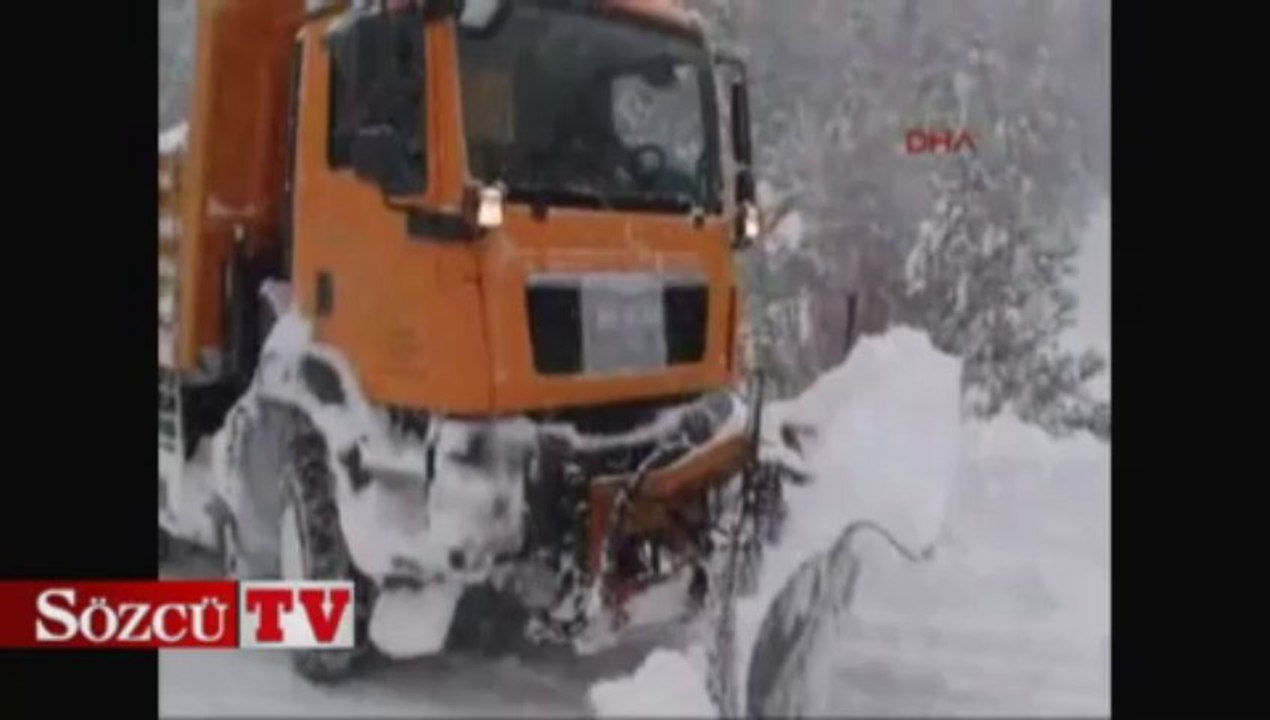 Kastamonu'da 172 köy yolu ulaşıma kapalı