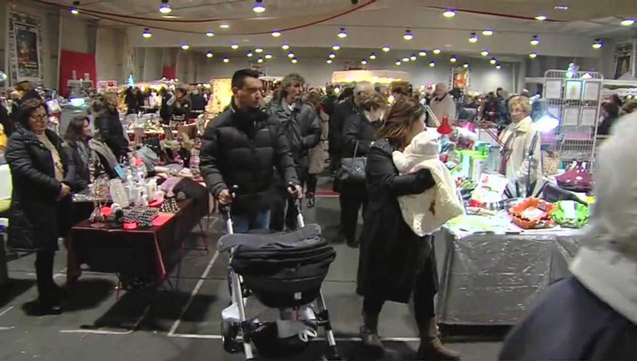 Le marché de Noël à la Halle
