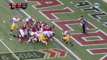 Redskins defense, 4th down failed