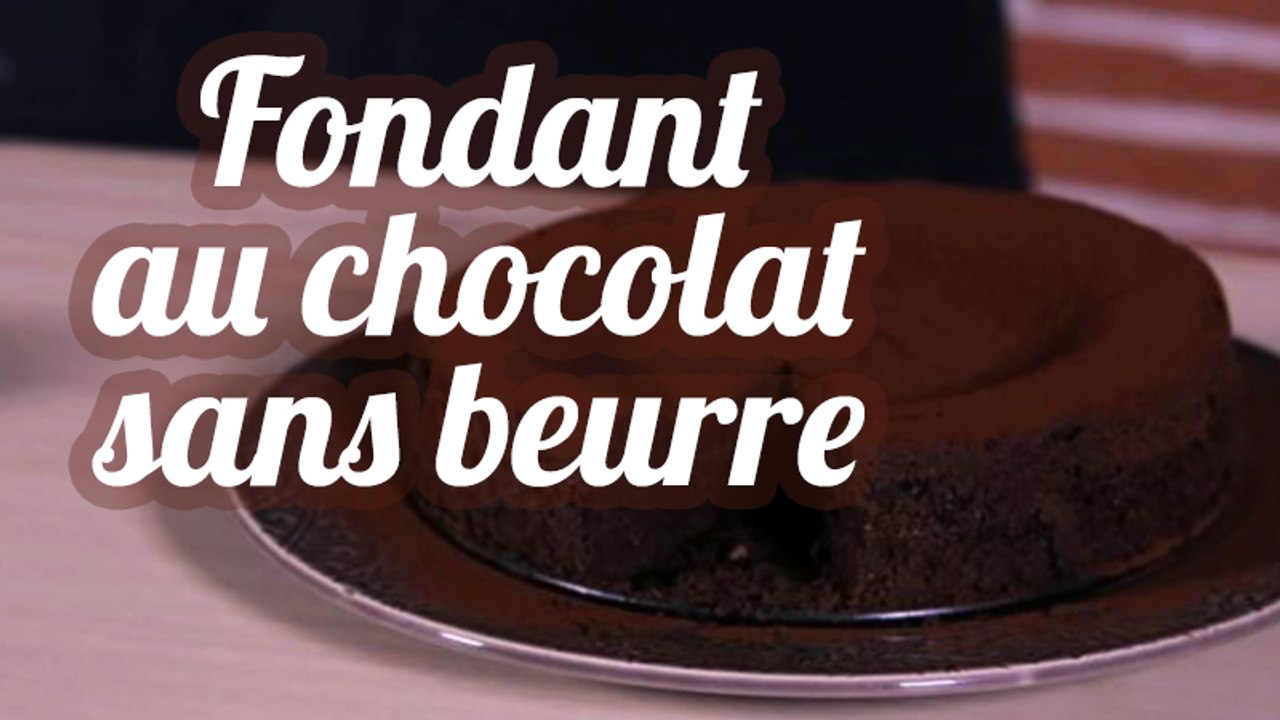 Fondant au chocolat bio "sans beurre et sans reproche"
