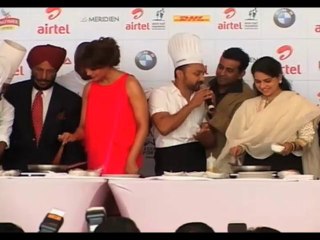 Celebrities at Delhi half marathon