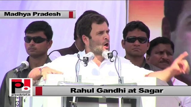 Rahul Gandhi : We won’t leave behind the weaker section of society