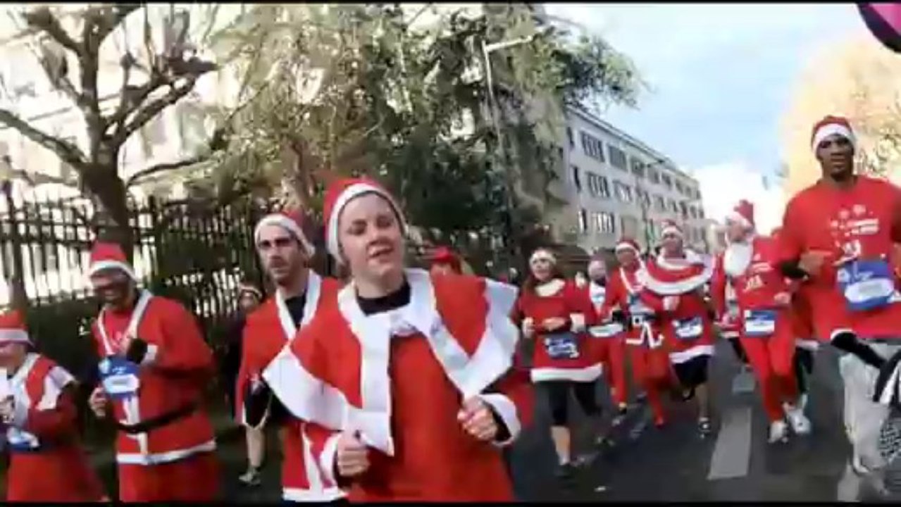 Corrida de Noël - Issy les Moulineaux 2013 avec MARIO ET SON PETIT VELO...REPORTAGE