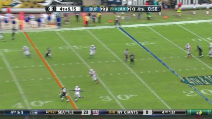Bills defense, 4th down failed