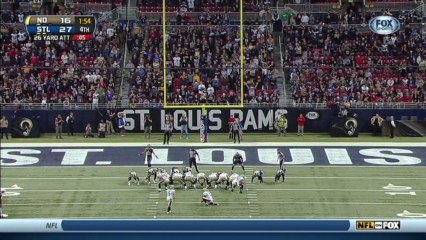 Hartley, 26-yd missed FG
