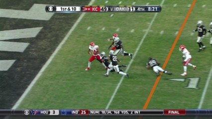 RB Davis, 17-yd, run, TD