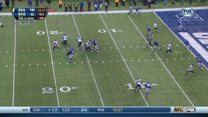 QB Wilson to WR Baldwin, 12-yd, pass, TD