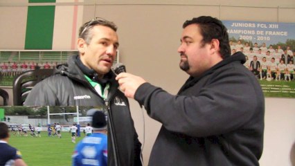 Interviews d'après-match FC LEZIGNAN - Toulouse Olympique