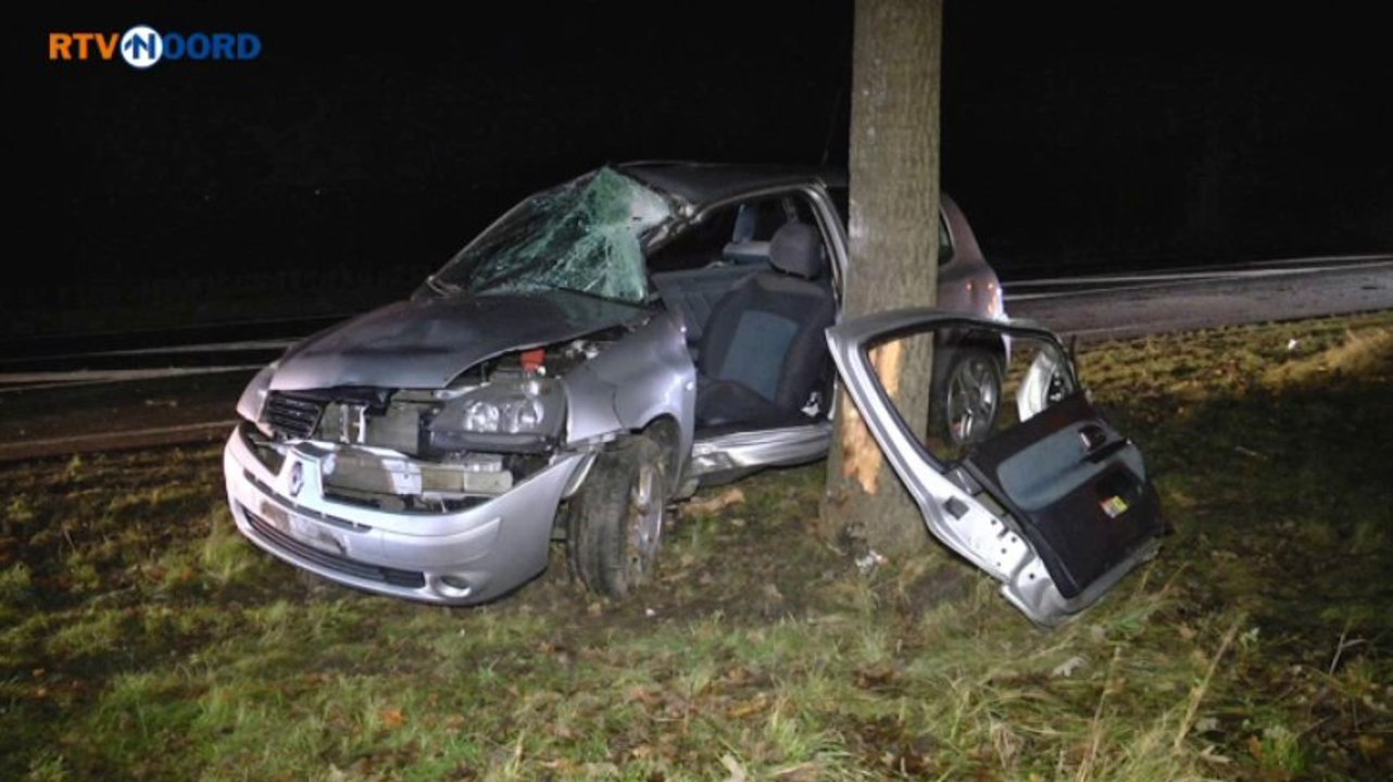 Gewonde bij ongeluk Peize - RTV Noord