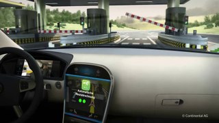 Automatisiert Fahren auf Autobahn mit Continental