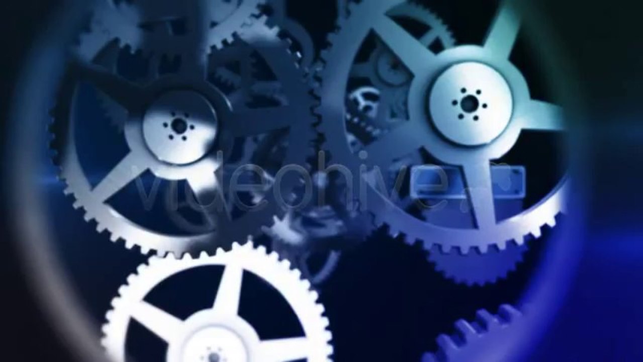 3D Gear Title - After Effects Template