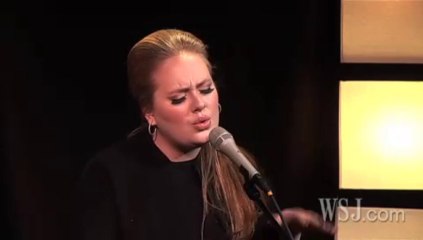 Adele - Someone Like You  at WSJ Cafe 2011