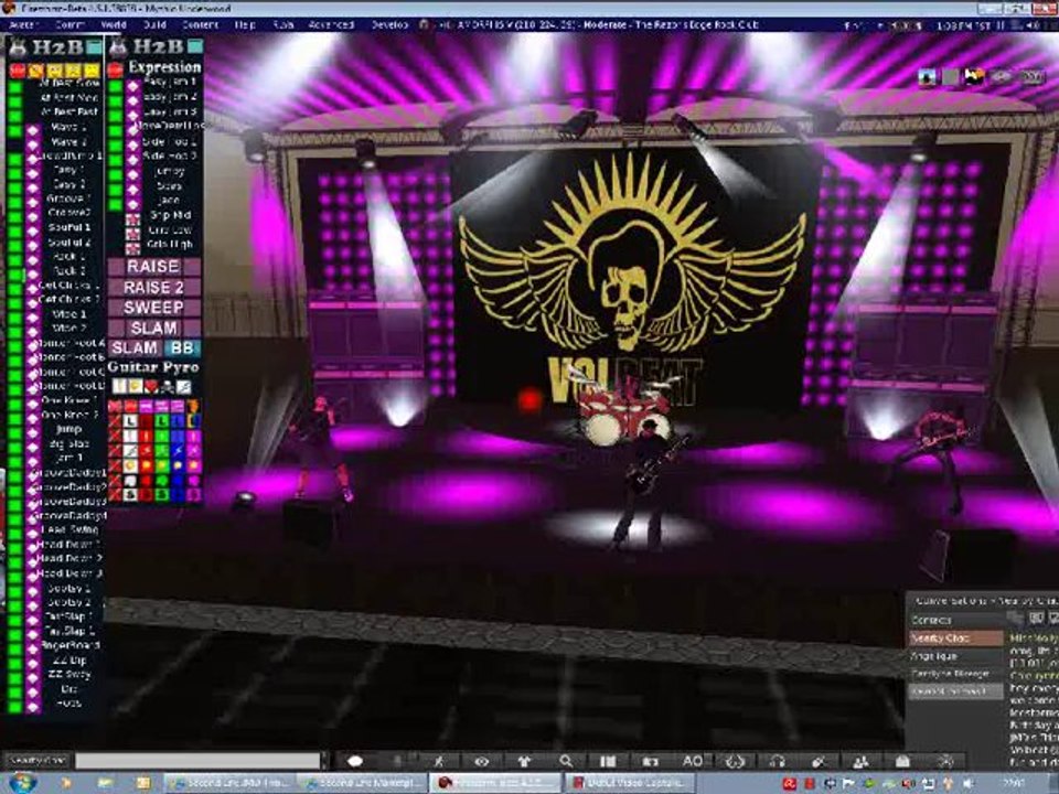 Second Life JMD Tribute Band - VOLBEAT