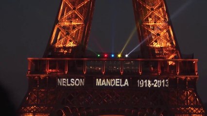 L'hommage de Paris à Nelson Mandela