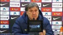 Martino habla sobre la investigación al padre de Messi