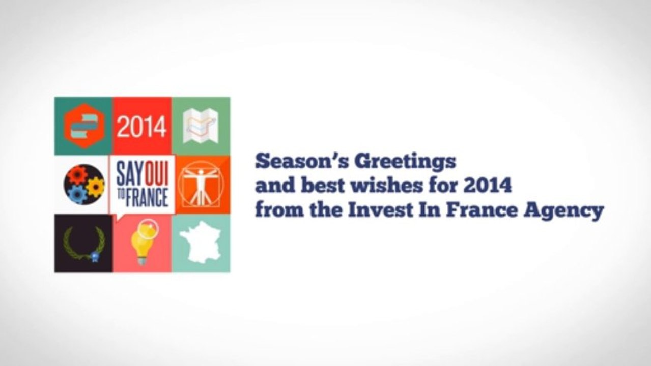 Season's Greetings and best wishes from the Invest In France Agency