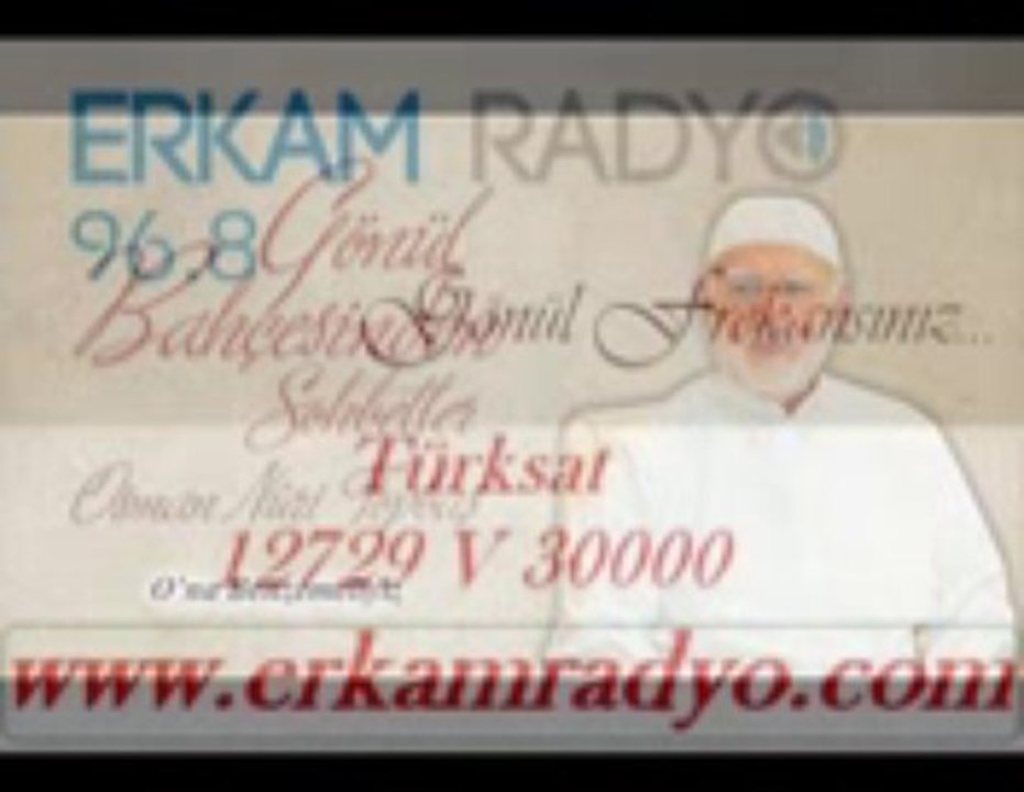 Muhterem Osman Nuri Topbaş Hocaefendi 7 ARALIK 2013 Küçük Çamlıca Çilehane Cami Sohbeti