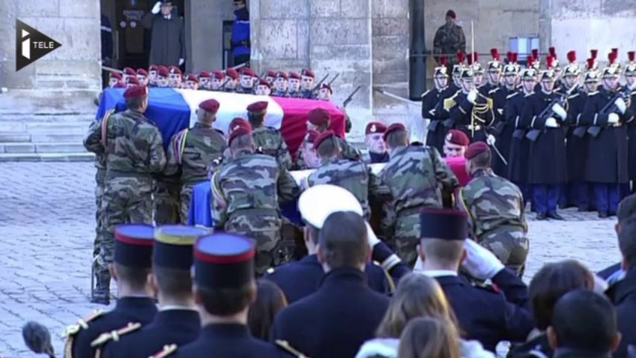 Hommage national aux deux soldats tués en Centrafrique