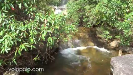 View to Khao Lan Waterfall in Thailand