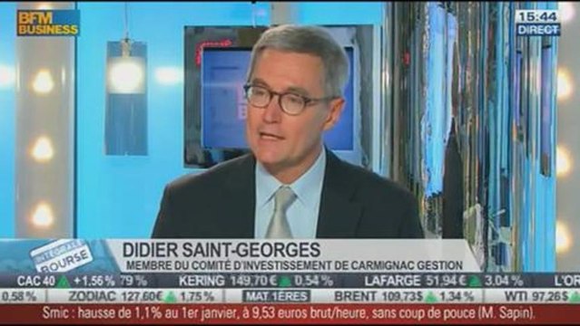  La vision de Carmignac Gestion pour 2014, Didier Saint-Georges, dans Intégrale Bourse - 16/12